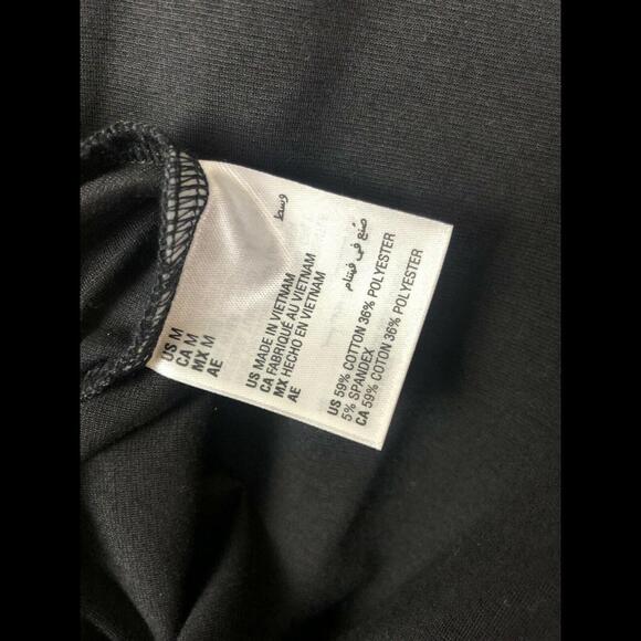 INC Women's B/W Sleeveless Colorblock Top Blouse Shirt M Medium NWT - Picture 9 of 9